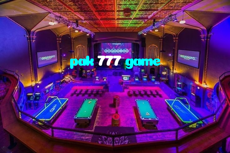 pak 777 game casino presented on mobile device in Pakistan with slots and live games